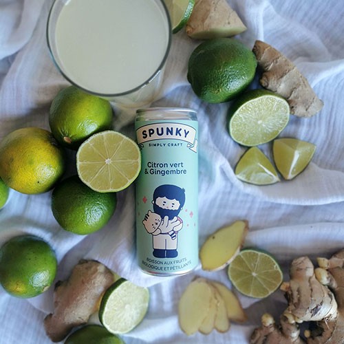 Spunky - Citron vert & Gingembre