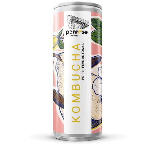 Kombucha - Poire & Fève de Tonka - BIO