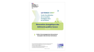 Rénovation énergétique des bâtiments publics locaux : cahier d'acompagnement des porteurs de projets