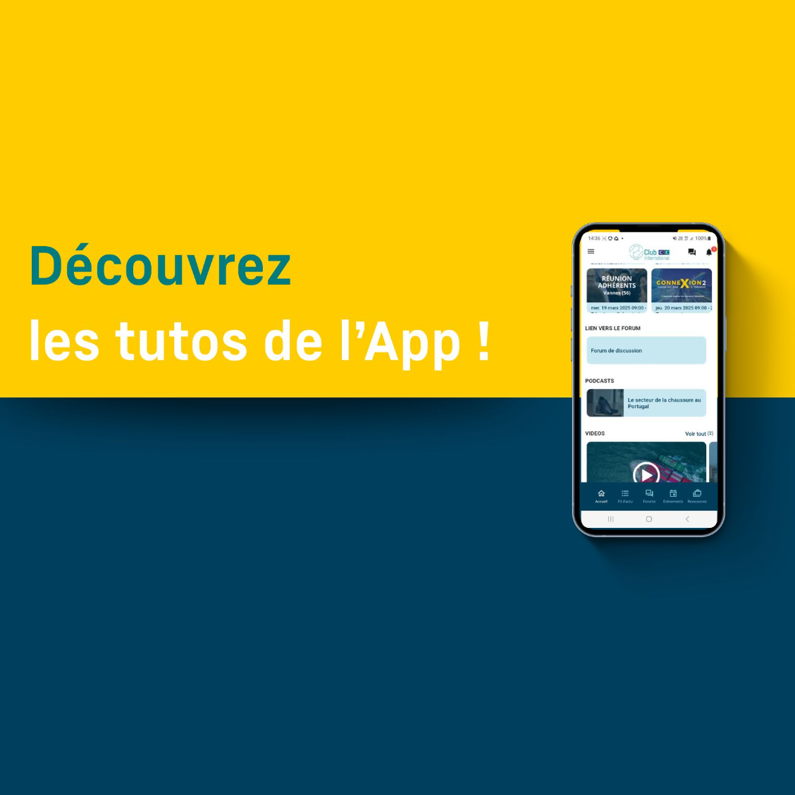 Les tutos de l'App : Mets à jour ton profil !