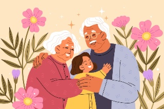 Mes grands-parents - par Lily