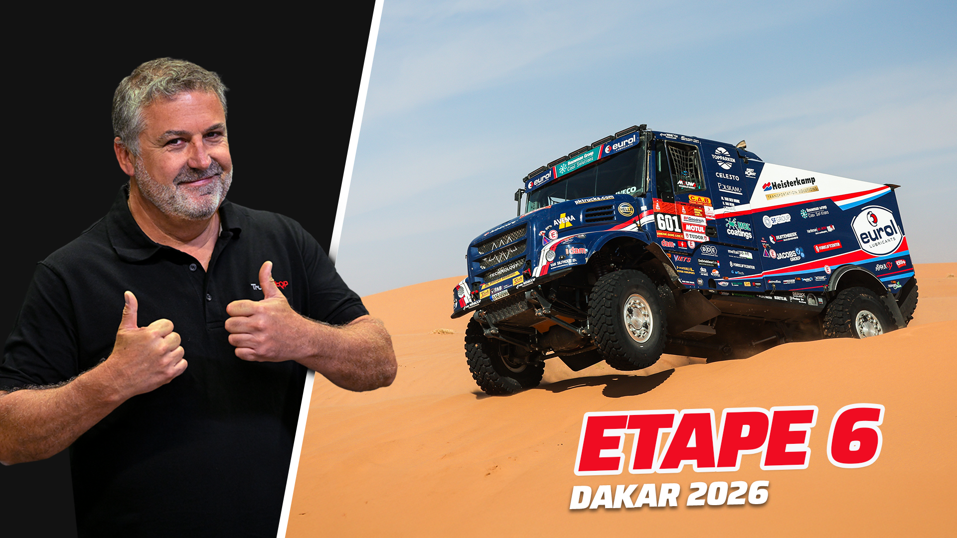 Du changement aux commandes de la catégorie camion !