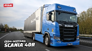 40 tonnes en électrique : le Scania 40 R nous a surpris