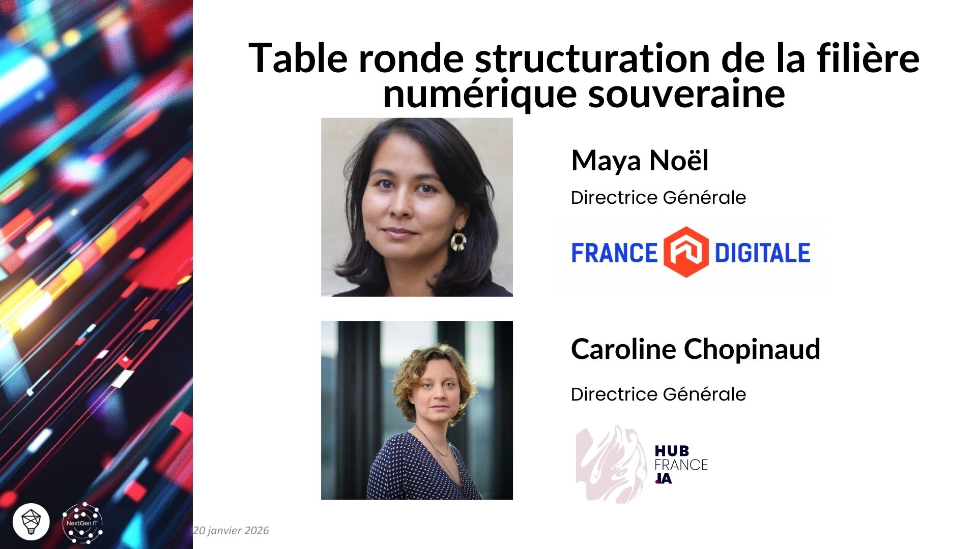 Table ronde structuration de la filière numérique souveraine