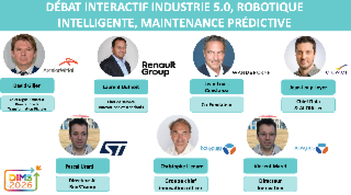 DIMS 2026 : Débat interactif Industrie 5.0, Robotique intelligente, Maintenance prédictive TBD