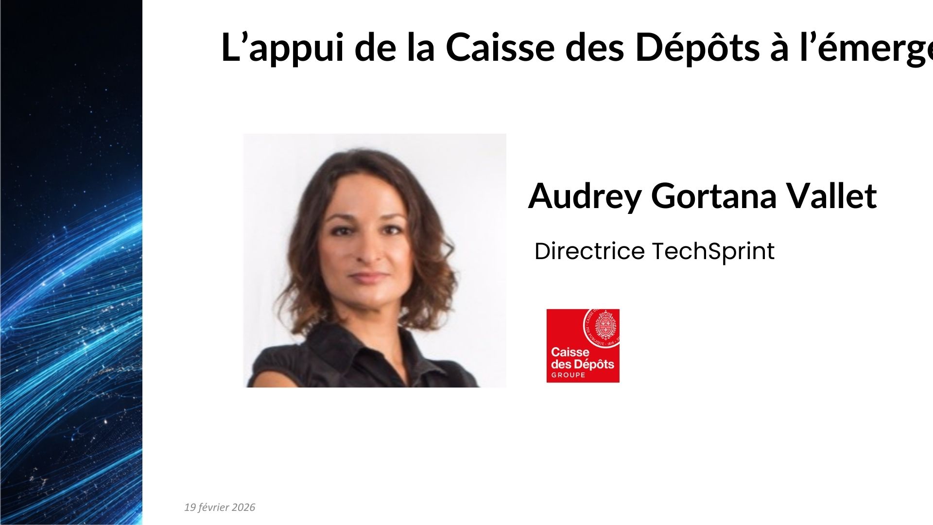 L’appui de la Caisse des Dépôts à l’émergence d’un data space Bâtiment