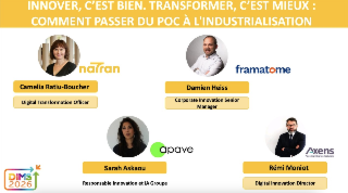 DIMS 2026 : Passage à l'échelle & impact innovation