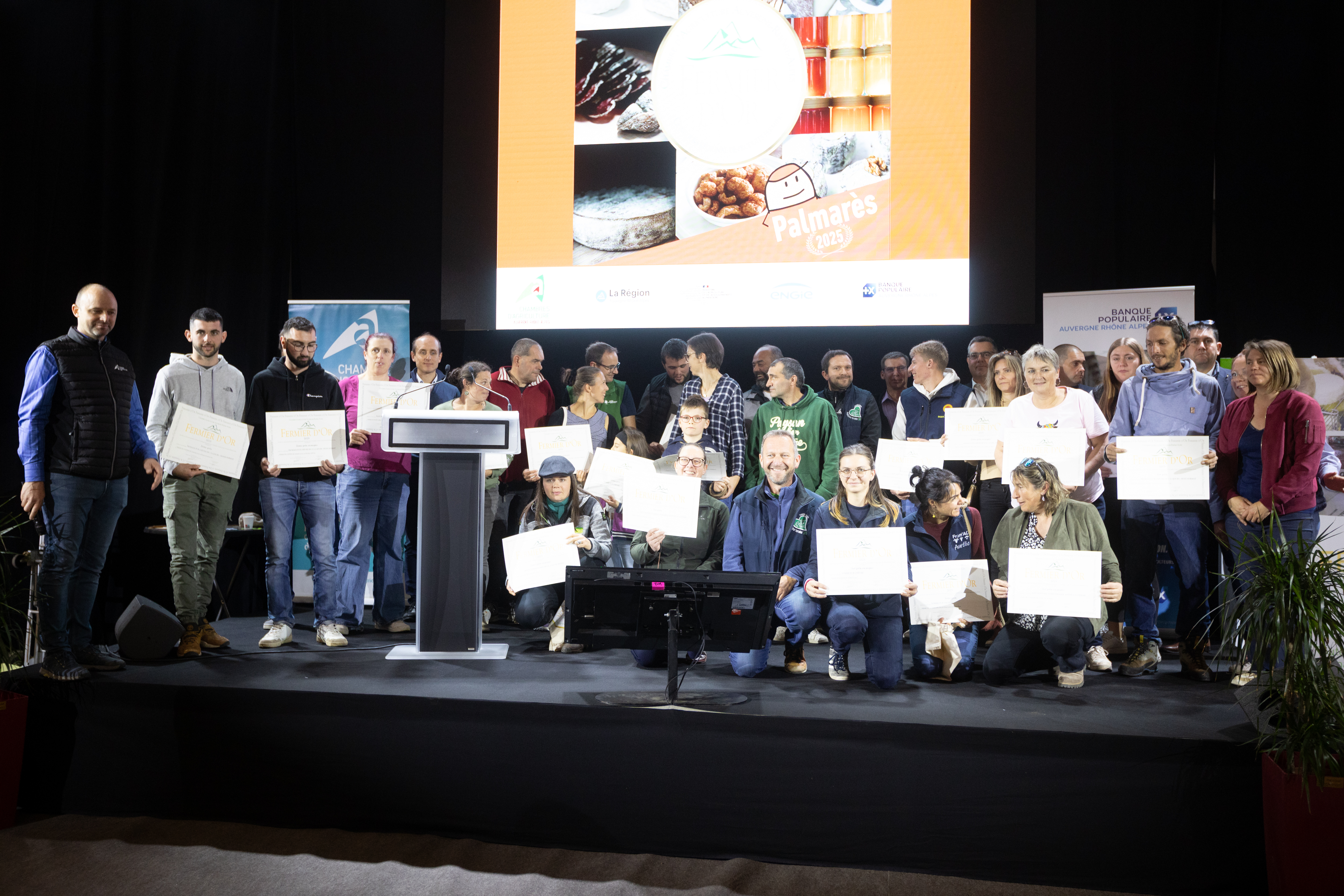 La remise des Fermiers d'Or s'est déroulée en deux temps mercredi et jeudi.