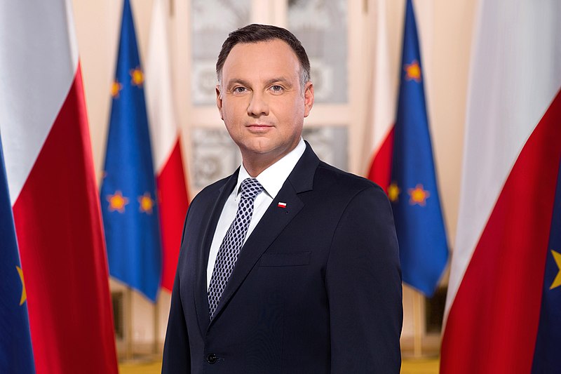 Andrzej Duda, président de la Pologne.