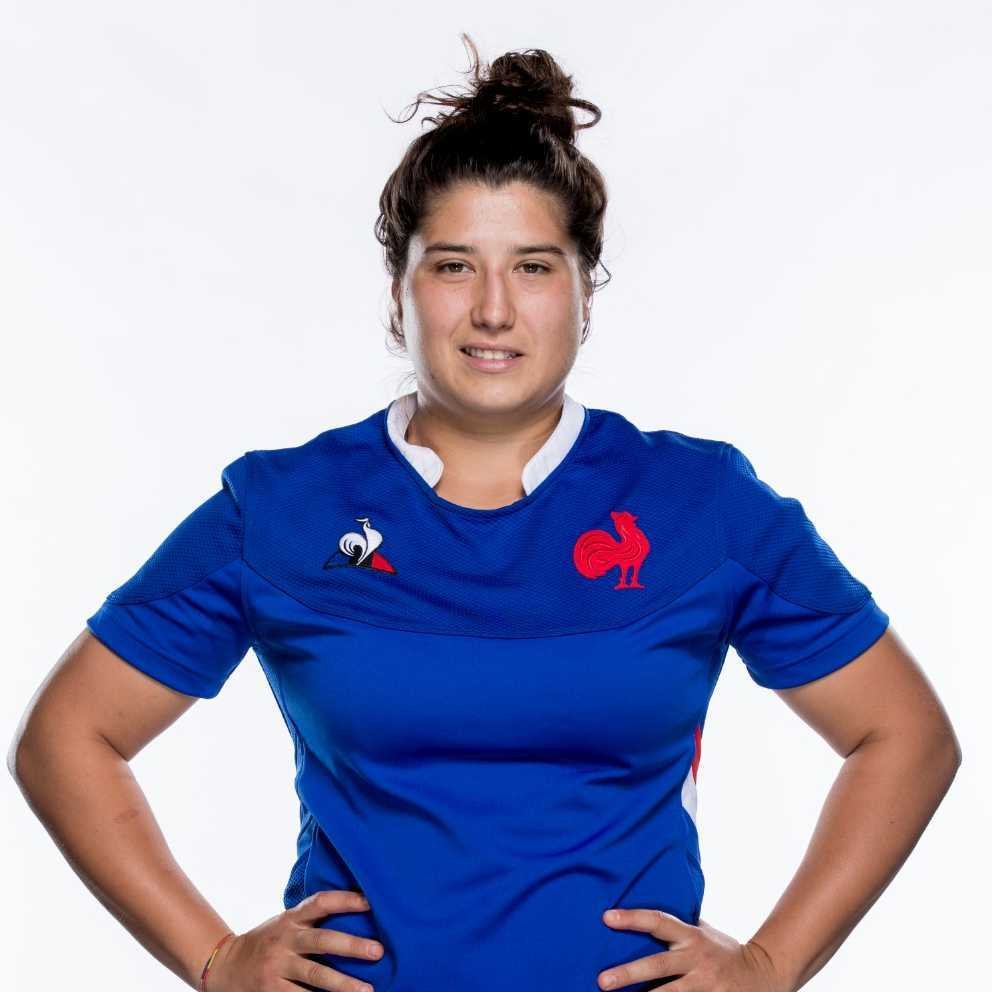 Clara Joyeux, joueuse de rugby et ancienne élève de lycée agricole.