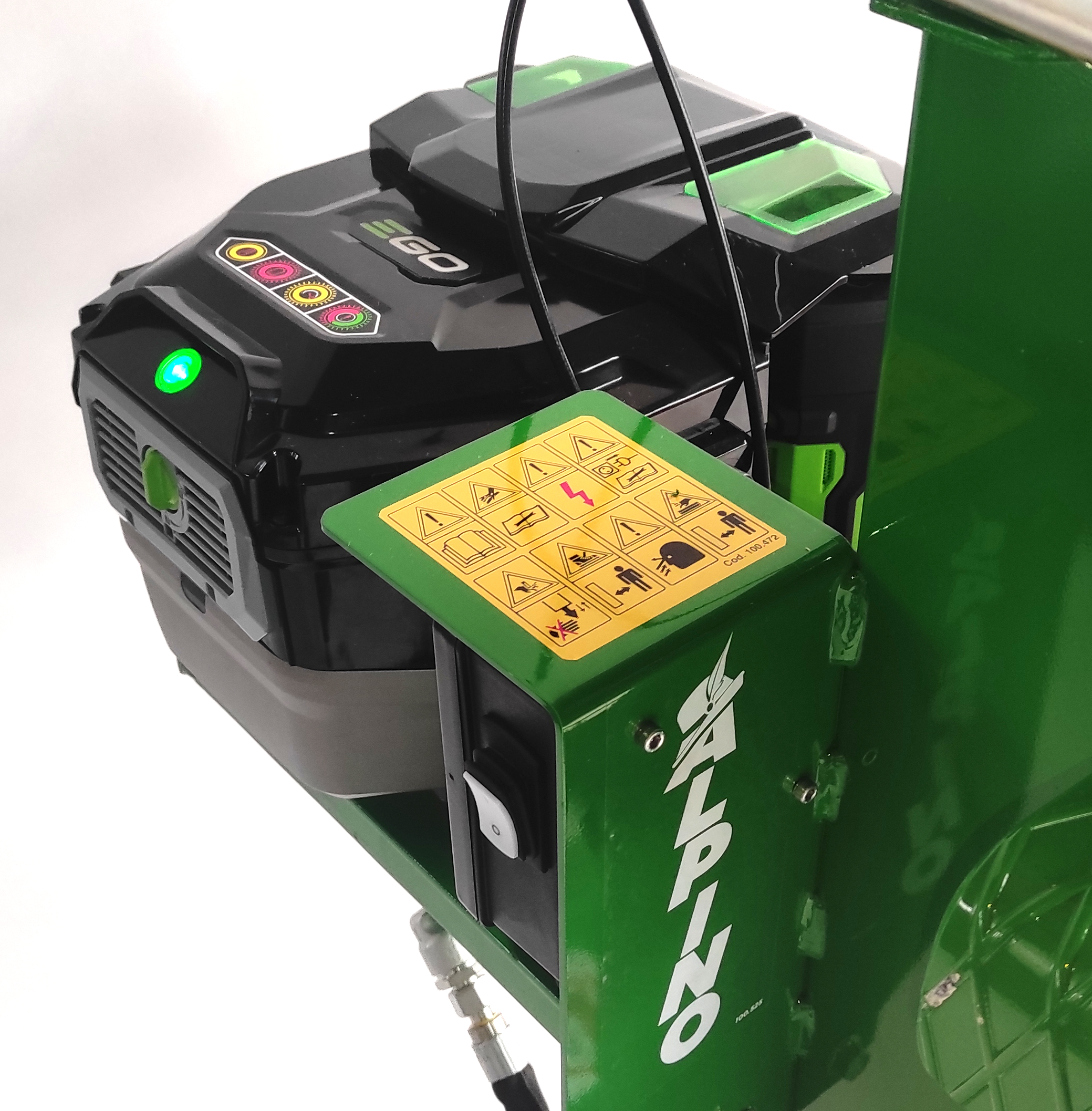 Batterie de Première fendeuse à bois verticale avec moteur à batterie