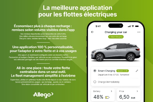 Allego : une offre complète de services pour les flottes