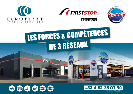 Eurofleet Tyres & Services, l’offre à portée de main des gestionnaires de parc, au salon Flotauto