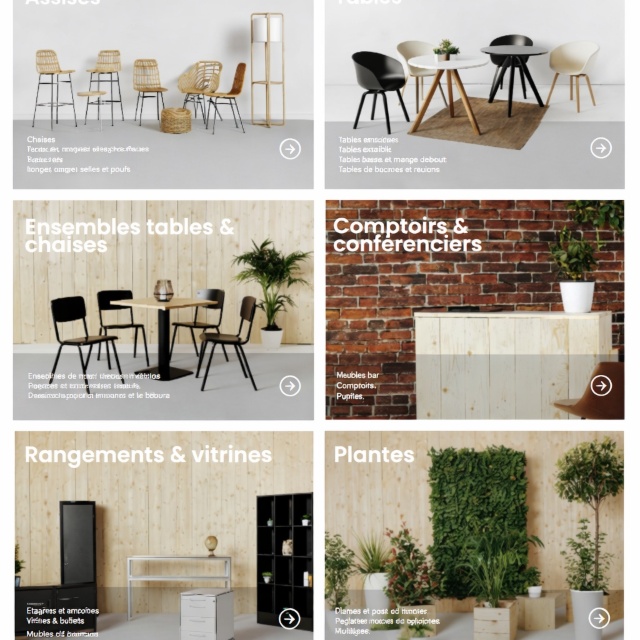 LOCATION DE MOBILIER