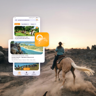 Une nouvelle expérience pour les cavaliers : GéoCheval, l'application de randonnée équestre de la FFE