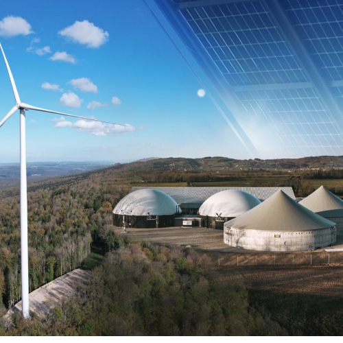 Biogaz, Éolien, Photovoltaïque