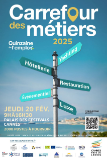 Carrefour des Métiers a Cannes le 20 Février