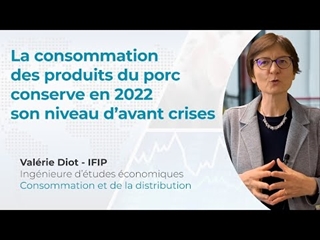 Consommation des produits du porc en 2022 : conservation du niveau d'avant crises