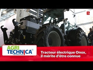 ONOX, le TRACTEUR ELECTRIQUE aux batteries interchangeables