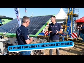 Présentation du robot FarmDroid et des différents outils vendu par Stecomat