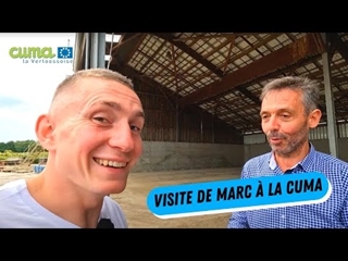 Visite de Marc à la CUMA ! 🚜