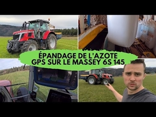 Épandage d'azote - Massey 6S 145