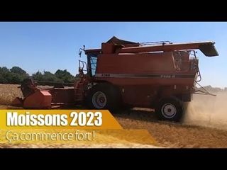 Moissons 2023 : ça commence fort !