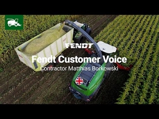 Fendt Customer Voice | Contractor Matthias Borkowski  | Fendt Katana | Fendt