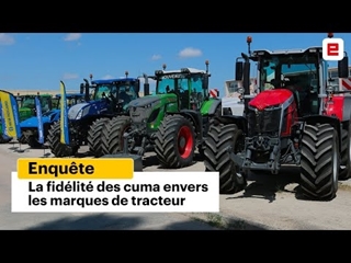 Top 5 des marques de tracteur auxquelles les cuma sont le plus fidèles