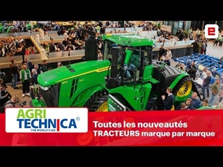 Les nouveaux TRACTEURS d'AGRITECHNICA 2023 marque par marque