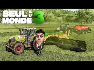 UN VOLEUR me vole un OUTIL ! | Seul Au Monde S3 #37 | (Farming Simulator 22)