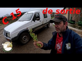 Tour de la ferme avec le C15, de quoi marcher a pied ....