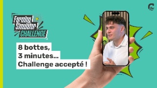 Farming Simulator Challenge l 8 bottes en moins de 3 minutes ! 🚜🔥CDE 07 FARMING replay