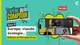L’Apéro du Comptoir l On parle écologie, conso de viande et place de l’Europe dans l’agriculture