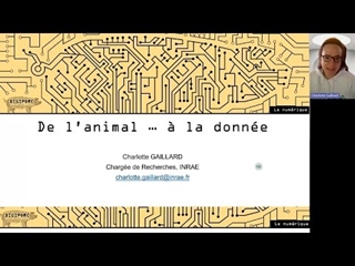 De l'animal... à la donnée