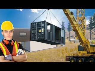 Construire une MAISON en CONTENEURS ! House Builder #04