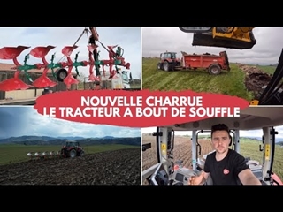 Nouvelle charrue, fumier et lisier - Massey Ferguson 6S.145