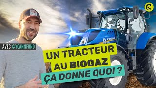 Le biogaz sur un tracteur, ça existe et ça fonctionne ! avec le Comptoir des Eleveurs et New Holland