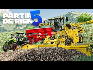 Aspirer des TAS de BETTERAVES GÉANTS ! | Partir De Rien Saison 5 #51 | (Farming Simulator 22)