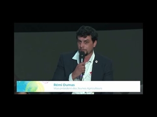 Rémi Dumas aux "Rencontres de l'alimentation durable" organisées par la Fondation Carasso