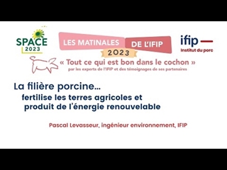 La filière agricole fertilise les terres agricoles et produit de l'énergie renouvelable