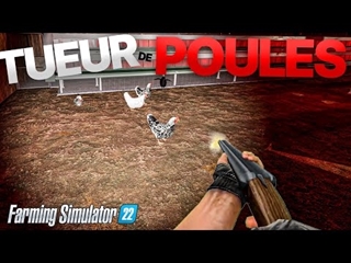Le FUSIL dans le POULAILLER ! | Conflit De Fermes #05 (Farming Simulator 22)