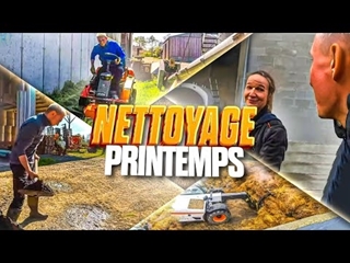 NETTOYAGE DE PRINTEMPS !