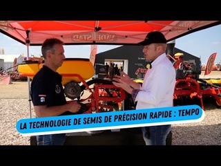 Un semis de précision rapide avec le semoir Tempo de Vaderstad