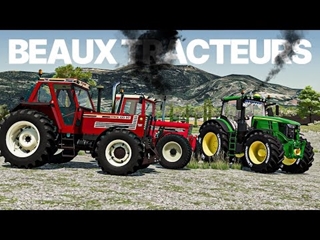 GROS 6R avec des PNEUS IMMENSES, OMG IPHONE 15 et Partir De Rien ! (Farming Simulator 22)