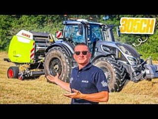 VALTRA Q305 SUR LA FERME !