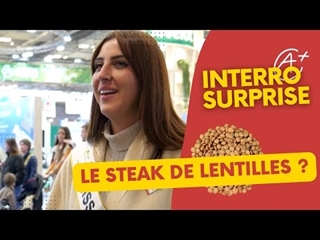 🥩 Que pensez-vous du steak de lentilles ?