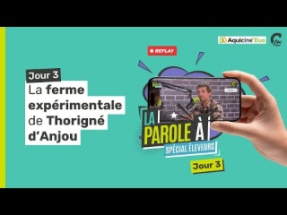 La Parole à spécial éleveurs - Julien Fortin l JOUR 3 l Sommet de l'Élevage 2025