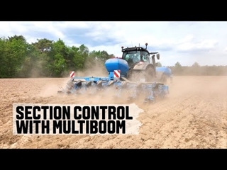 Section Control with Multiboom *In Action* | Valtra