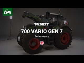 Fendt 700 Vario Gen7 | Productvideo | Performance | Fendt